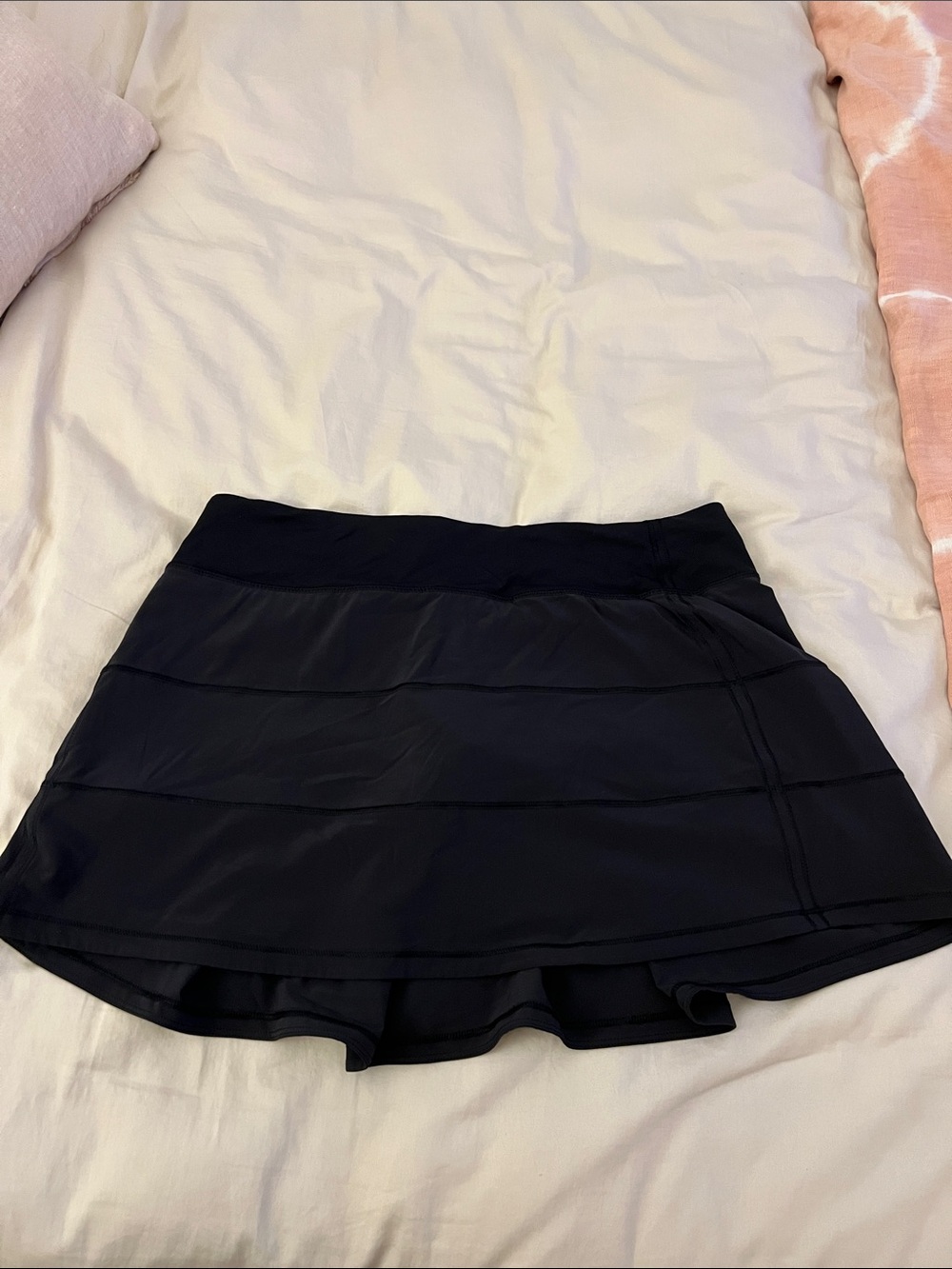 Lululemon Black Tennis Skirt size 10